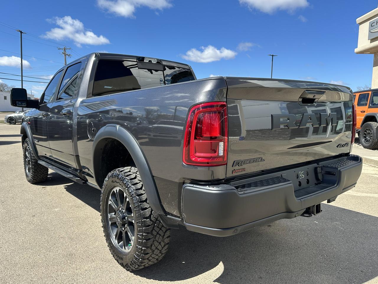 2025 Ram 2500 Rebel Crew Cab 4x4 | Cummins Diesel | Low KMs | NAV | Backup Camera | Tow Hooks Redwater AB