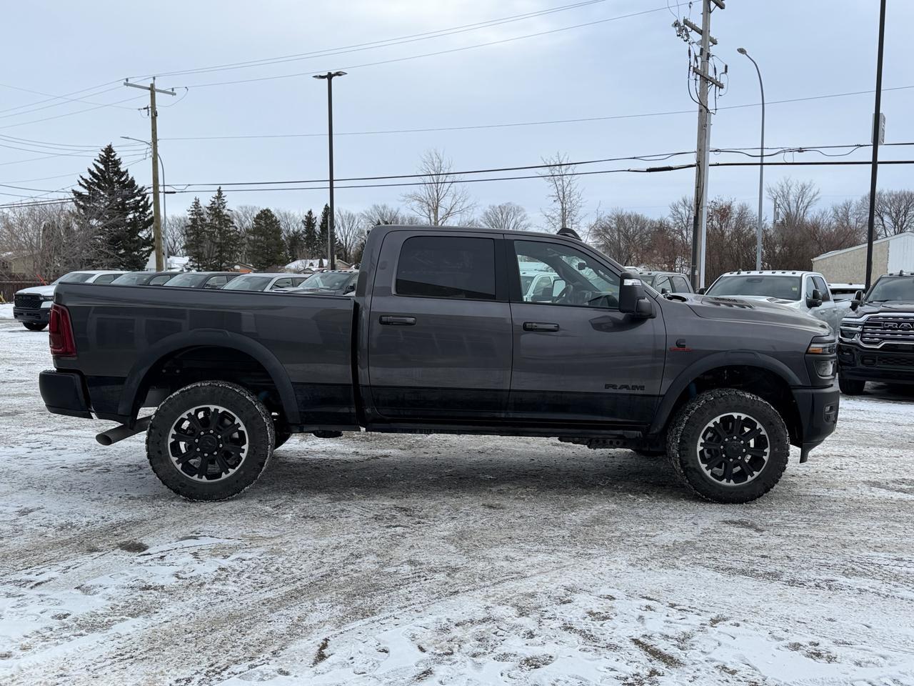 2025 Ram 2500 Rebel Crew Cab 4x4 | Cummins Diesel | Low KMs | NAV | Backup Camera | Tow Hooks Redwater AB
