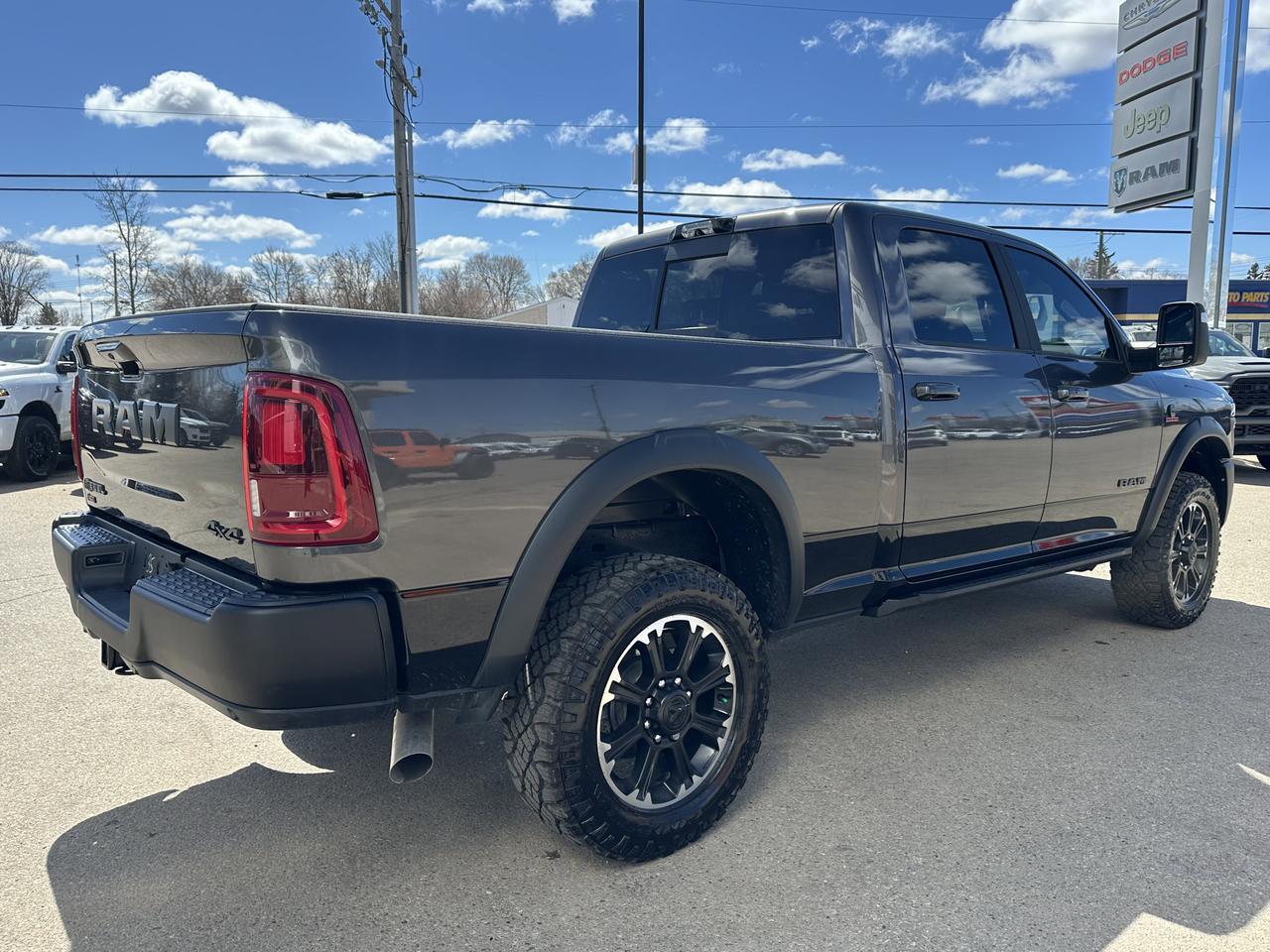 2025 Ram 2500 Rebel Crew Cab 4x4 | Cummins Diesel | Low KMs | NAV | Backup Camera | Tow Hooks Redwater AB