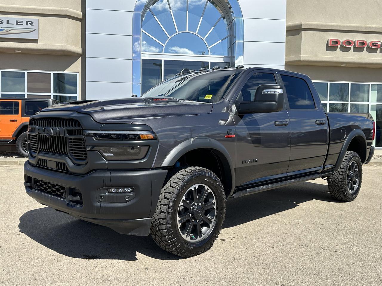 2025 Ram 2500 Rebel Crew Cab 4x4 | Cummins Diesel | Low KMs | NAV | Backup Camera | Tow Hooks Redwater AB