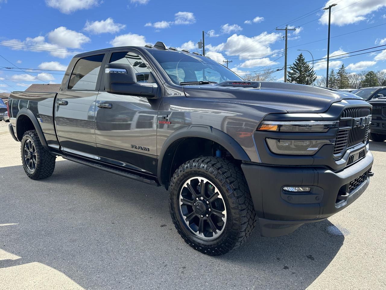 2025 Ram 2500 Rebel Crew Cab 4x4 | Cummins Diesel | Low KMs | NAV | Backup Camera | Tow Hooks Redwater AB