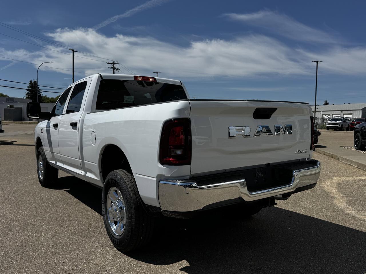 2025 Ram 2500 Tradesman Crew Cab 4x4 | Cummins Diesel | Front Bench | Towing | Chrome Redwater AB