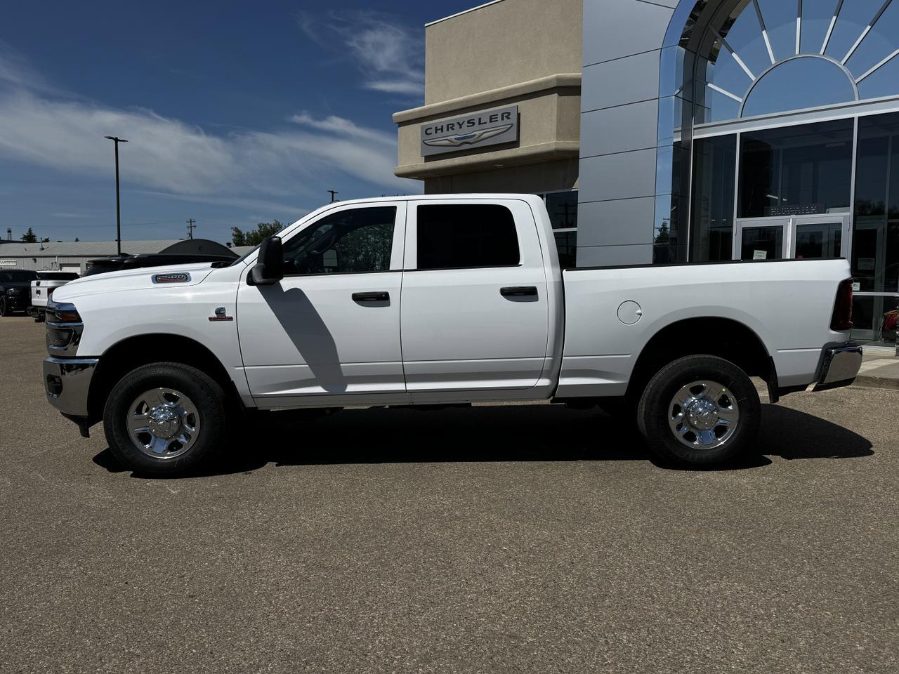 2025 Ram 2500 Tradesman Crew Cab 4x4 | Cummins Diesel | Front Bench | Towing | Chrome Redwater AB