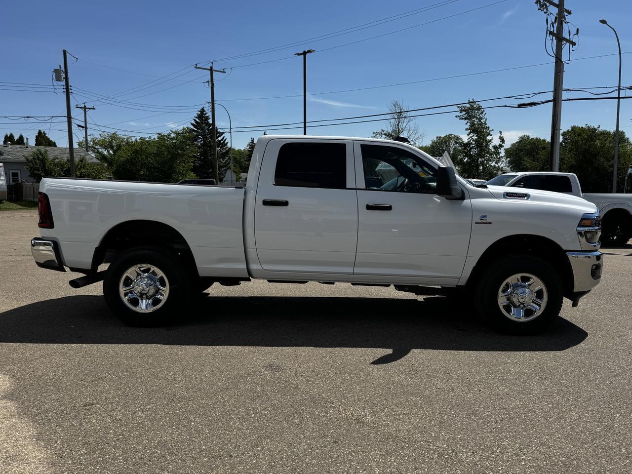 2025 Ram 2500 Tradesman Crew Cab 4x4 | Cummins Diesel | Front Bench | Towing | Chrome Redwater AB