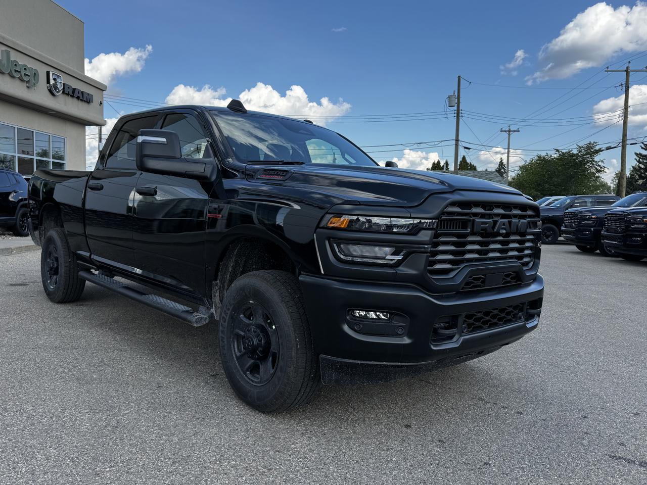 2025 Ram 2500 Tradesman Crew Cab 4x4 | Cummins Diesel | Front Bench | Towing | NAV | Backup Camera Redwater AB