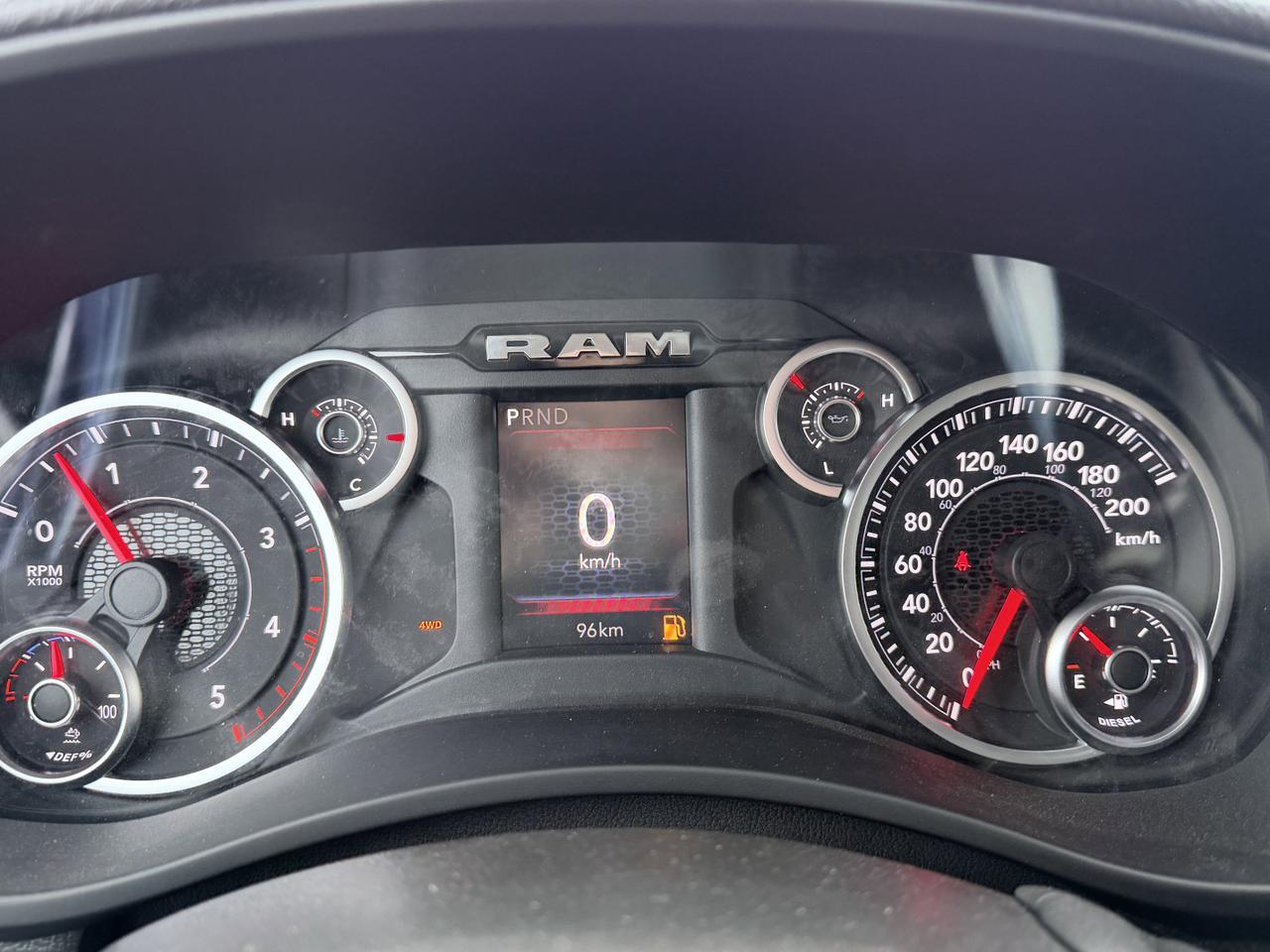 2025 Ram 2500 Tradesman Crew Cab 4x4 | HO Cummins Diesel | Tow Package | NAV | Bright White Redwater AB