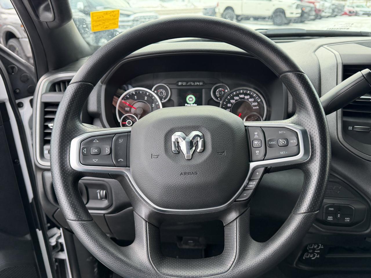 2025 Ram 2500 Tradesman Crew Cab 4x4 | HO Cummins Diesel | Tow Package | NAV | Bright White Redwater AB