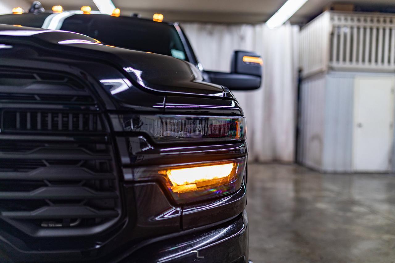 2025 Ram 3500 4x4 Crew Cab Big Horn Night Dually Diesel Nav Red Deer AB