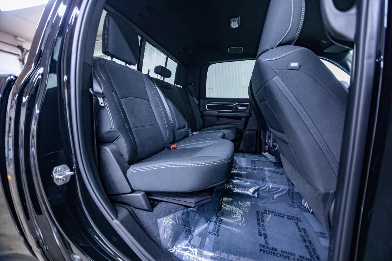 2025 Ram 3500 4x4 Crew Cab Big Horn Night Dually Diesel Nav Red Deer AB