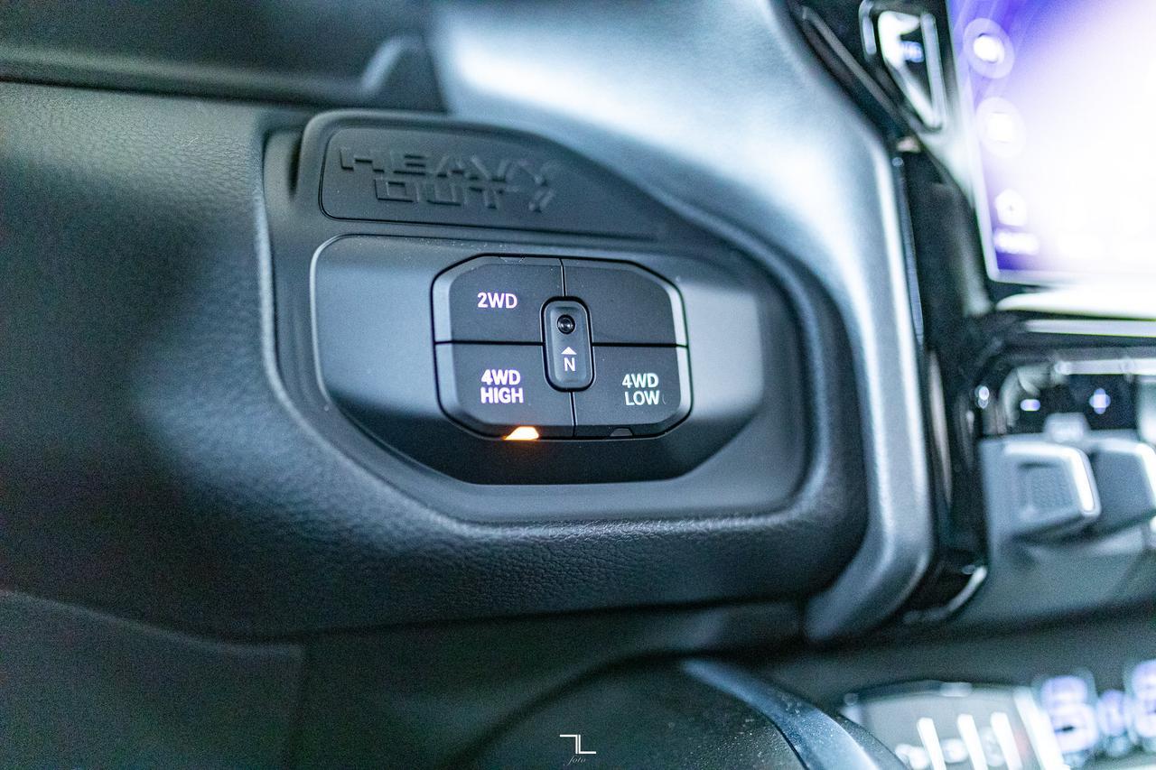 2025 Ram 3500 4x4 Crew Cab Big Horn Night Dually Diesel Nav Red Deer AB