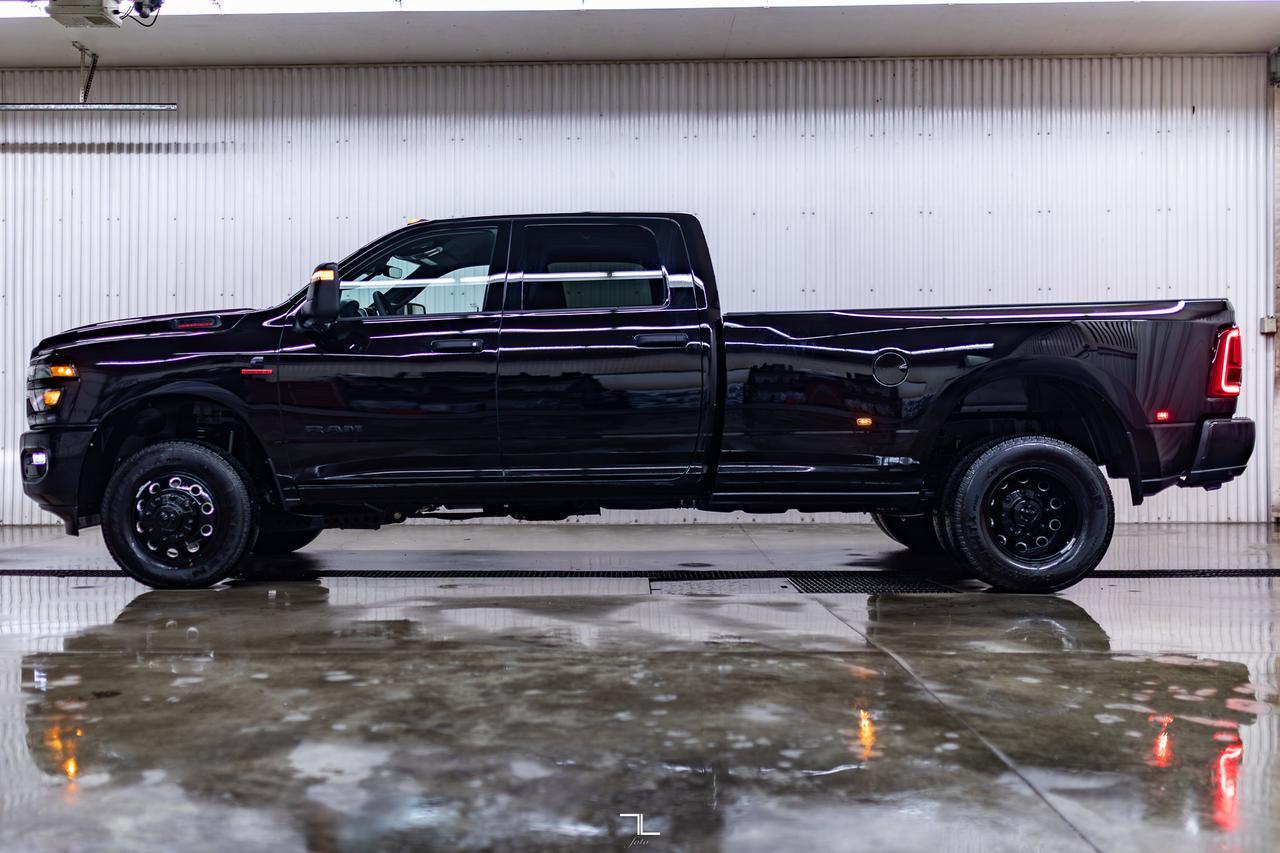 2025 Ram 3500 4x4 Crew Cab Big Horn Night Edition Dually Diesel Nav Red Deer AB