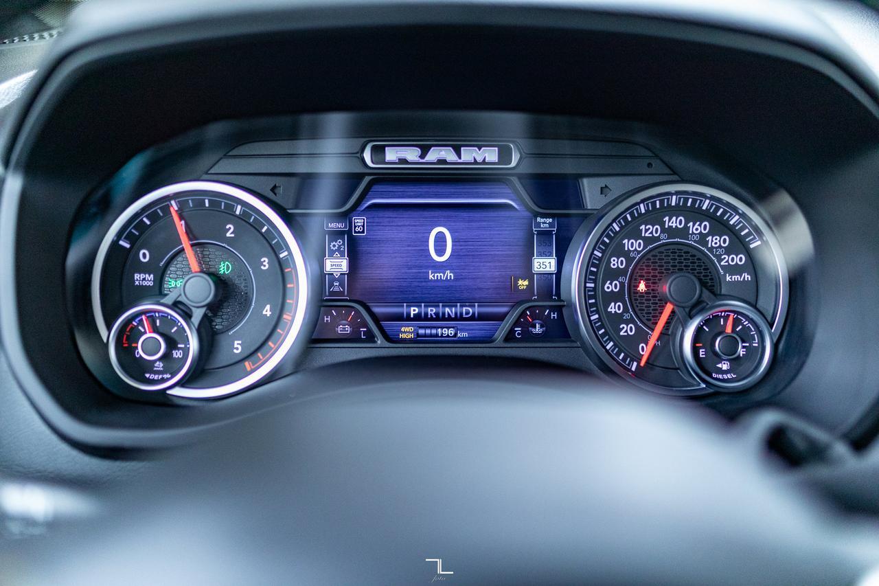 2025 Ram 3500 4x4 Crew Cab Big Horn Night Edition Dually Diesel Nav Red Deer AB