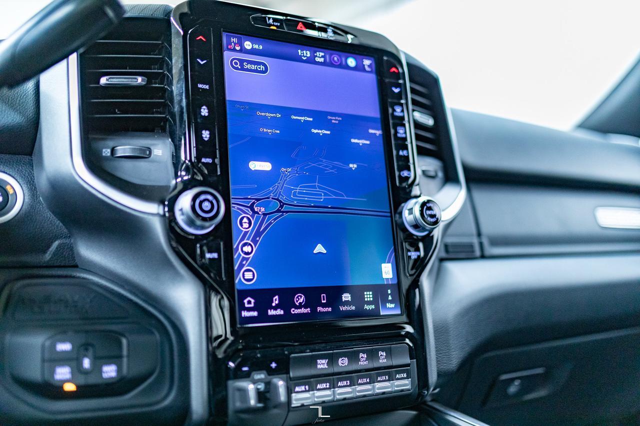 2025 Ram 3500 4x4 Crew Cab Big Horn Night Edition Dually Diesel Nav Red Deer AB