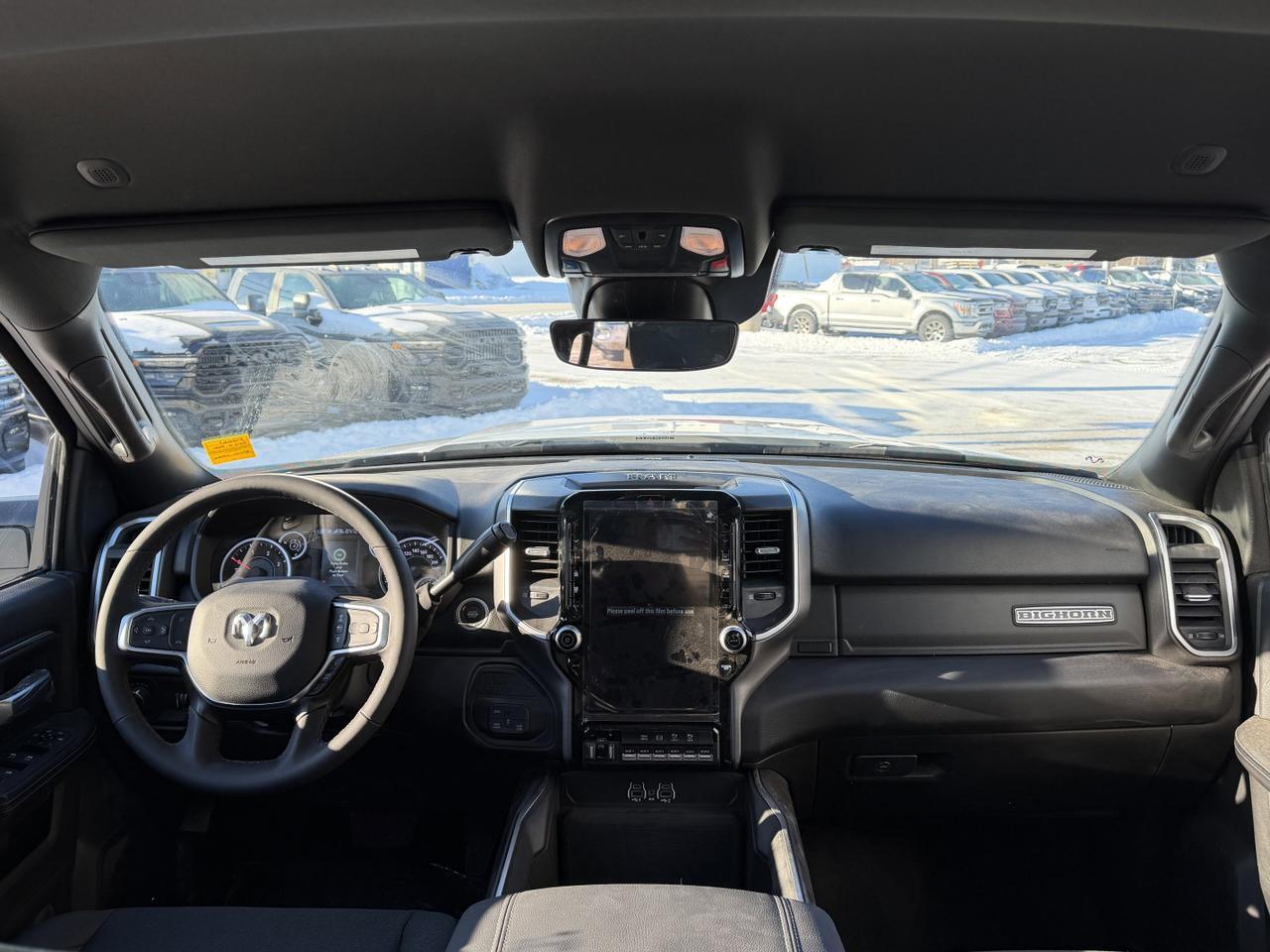 2025 Ram 3500 Big Horn Crew Cab 4X4 | 6.7L | 5th Wheel | Level 1 Equip Pkg | Box Liner | Nav | Sport Appr Pkg Redwater AB