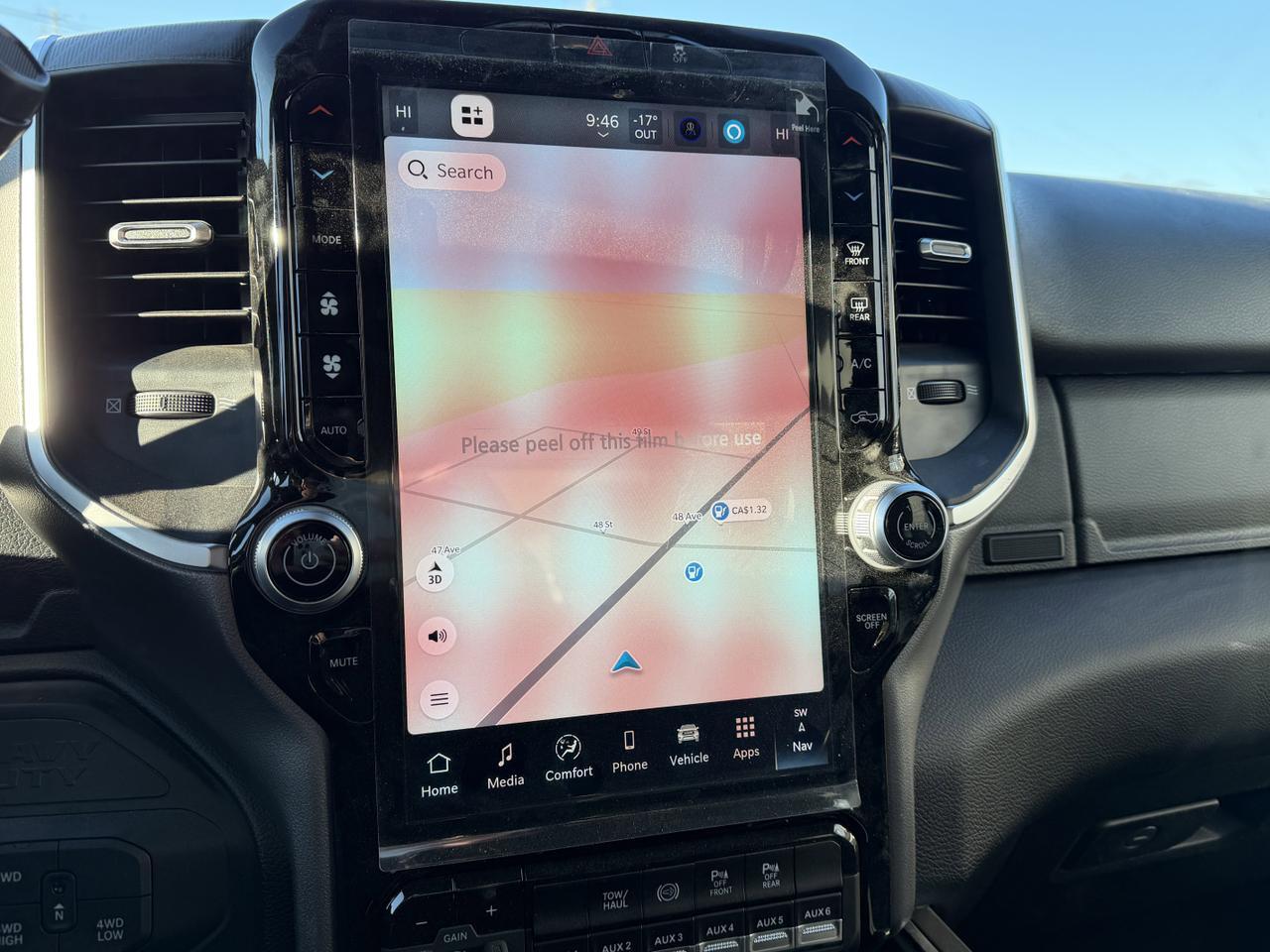 2025 Ram 3500 Big Horn Crew Cab 4X4 | 6.7L | 5th Wheel | Level 1 Equip Pkg | Box Liner | Nav | Sport Appr Pkg Redwater AB