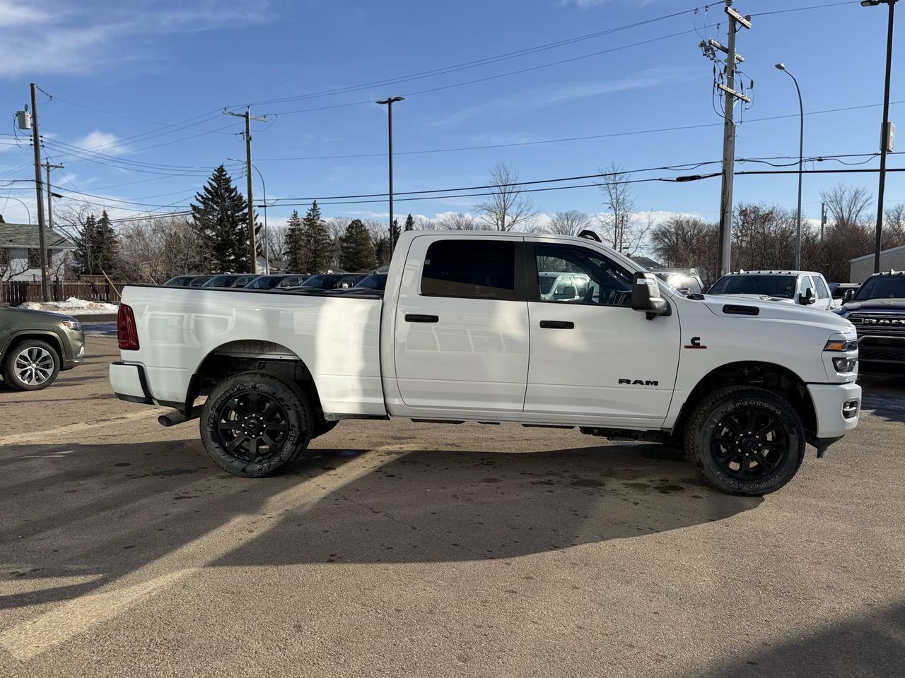 2025 Ram 3500 Big Horn Crew Cab 4x4 | Low KMs | Cummins Diesel | 12IN Display | Backup Camera | Remote Start Redwater AB