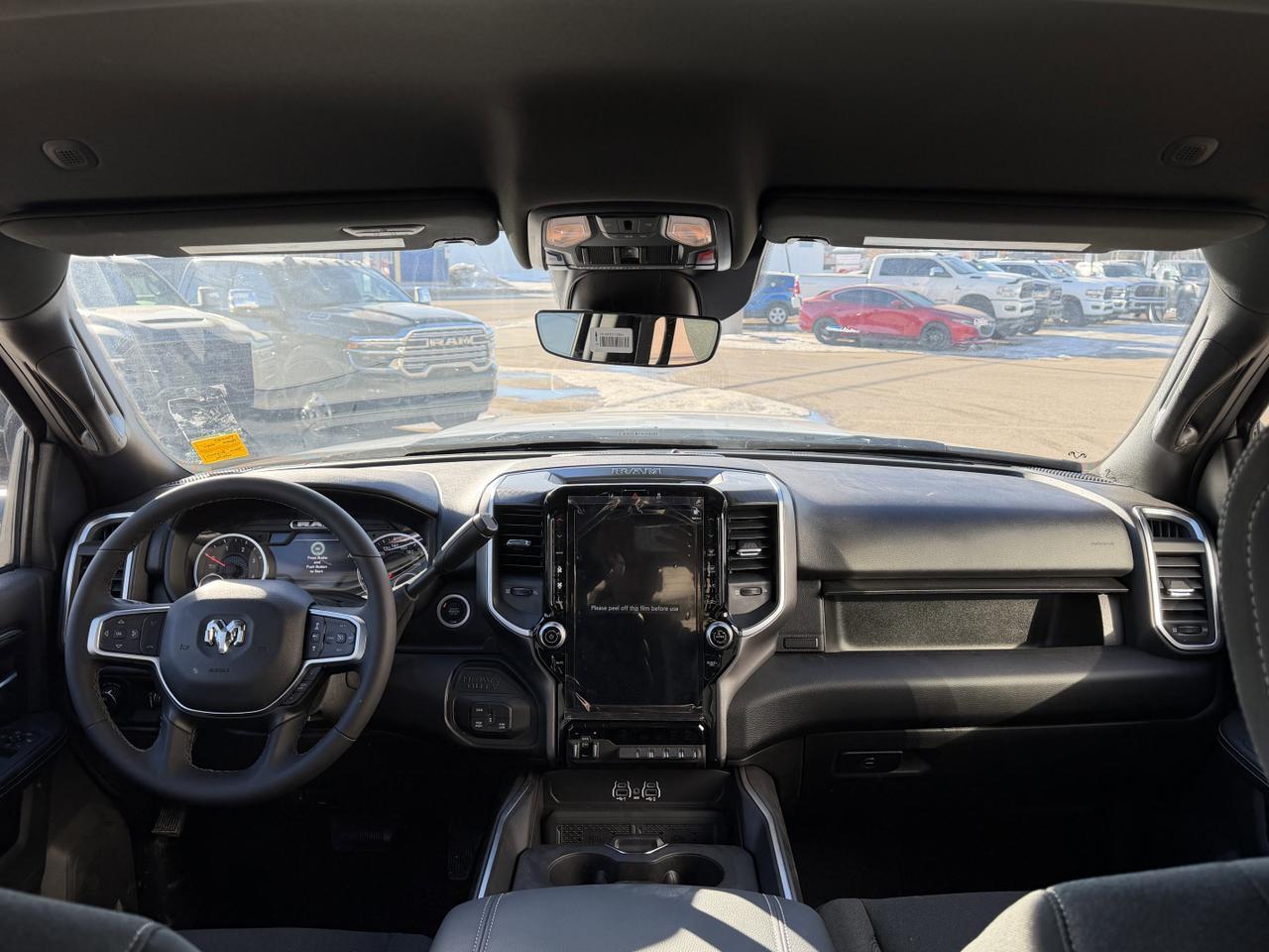 2025 Ram 3500 Big Horn Crew Cab 4x4 | Low KMs | Cummins Diesel | 12IN Display | Backup Camera | Remote Start Redwater AB