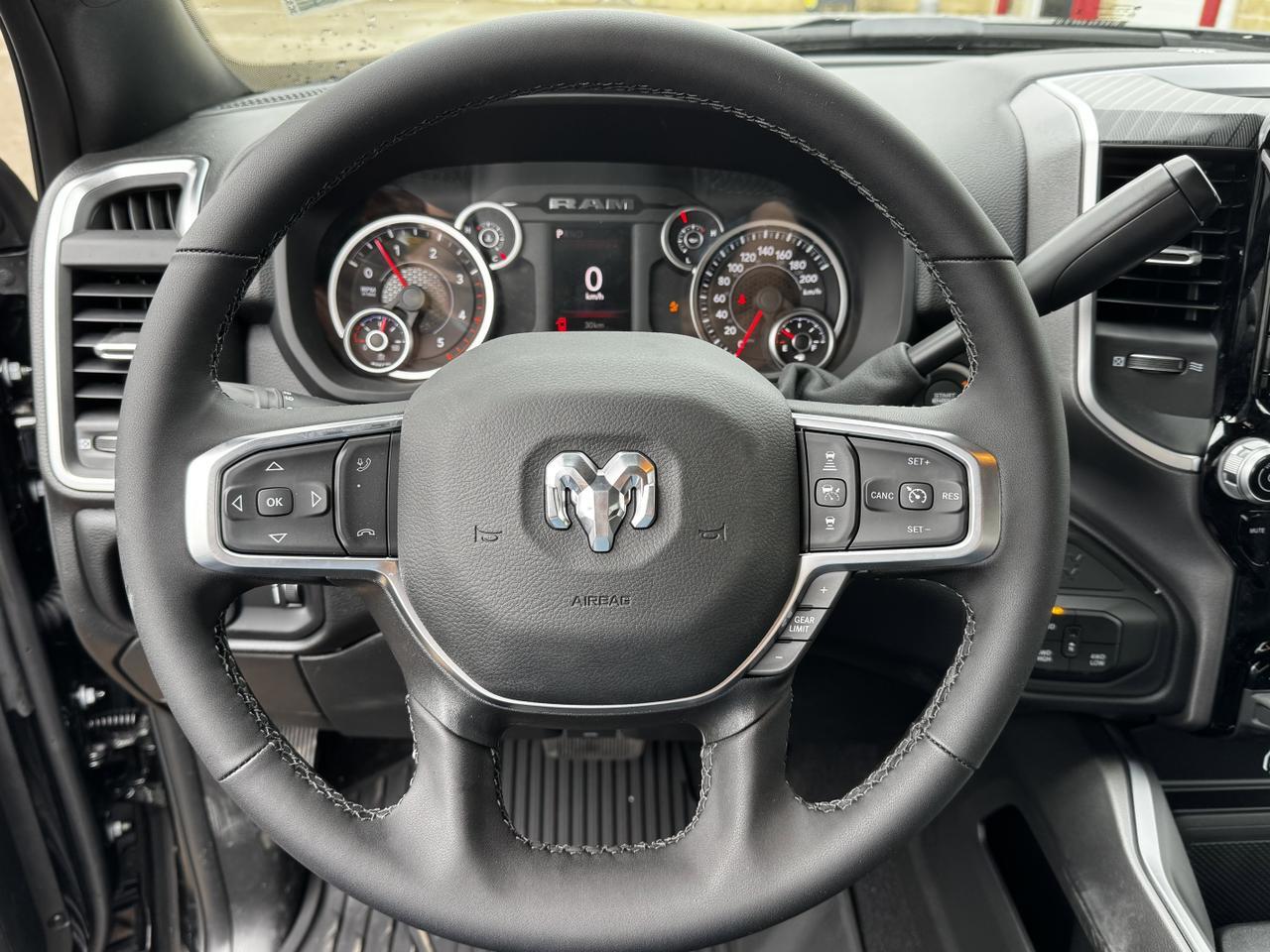 2025 Ram 3500 Big Horn Night Edition Crew Cab 4x4 | Cummins Diesel | Heated Seats | Towing | Backup Camera Redwater AB