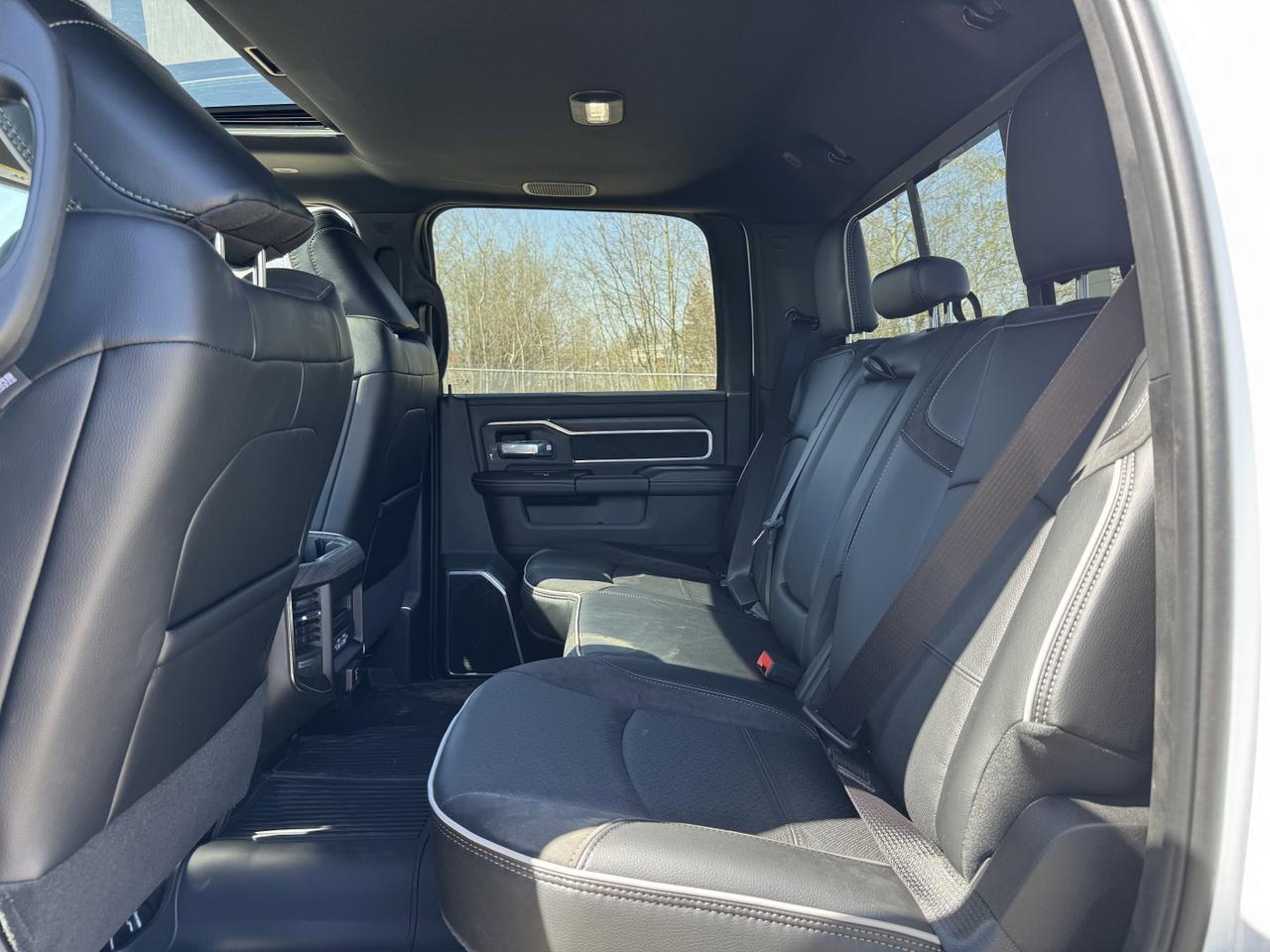 2025 Ram 3500 Laramie Dually Crew Cab 4x4 | Rig Ready Ram | Sunroof | Towing Prep I Heated Leather Seats I NAV Redwater AB
