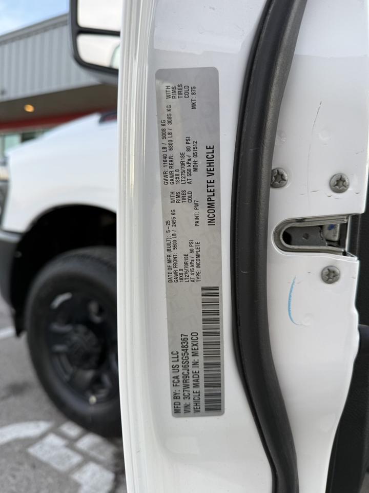 2025 Ram 3500 SRW 4x4 Cab & Chassis Tradesman Collinsville OK