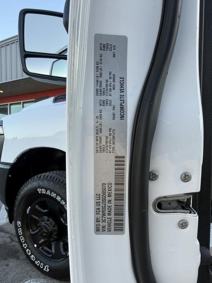 2025 Ram 3500 SRW 4x4 Utility Tradesman Collinsville OK