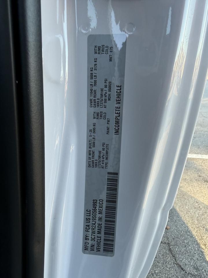 2025 Ram 3500 SRW Utility Tradesman Collinsville OK