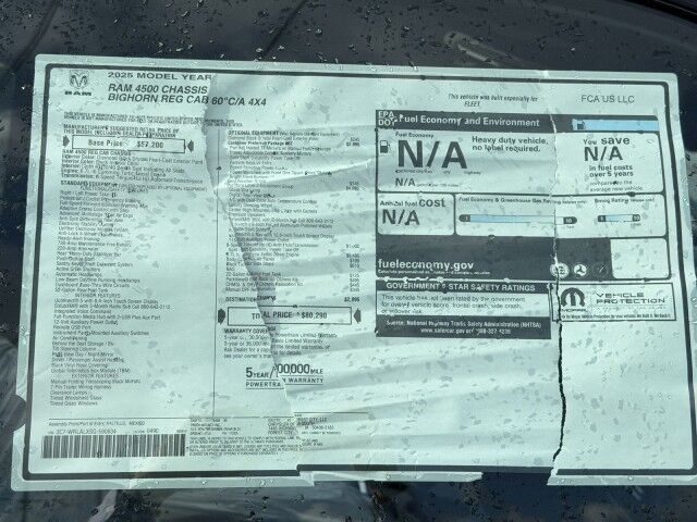 2025 Ram 4500 4x4 Big Horn Jerr-Dan MPL-NGS Standard Wrecker Truck Miami FL
