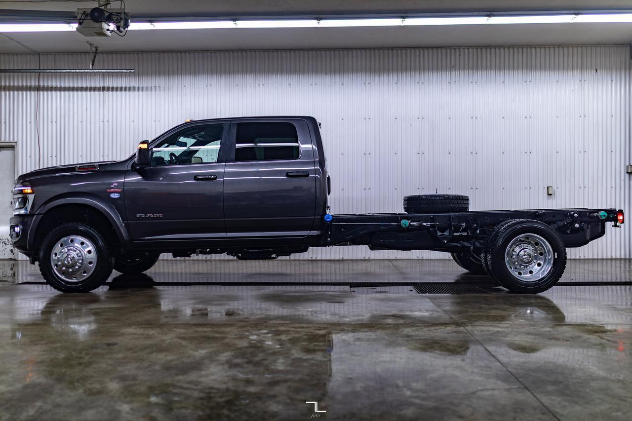 2025 Ram 5500 4x4 Crew Cab & Chassis Big Horn Diesel Leather Nav Red Deer AB