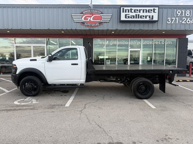 2025 Ram 5500 6.4L V8 4x4 Flatbed 18 MILES! Tradesman Collinsville OK