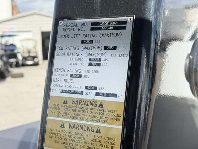 2025 Ram 5500 Big Horn 4x4 Jerr-Dan MPL40 Dual Winch Standard Wrecker Truck Miami FL