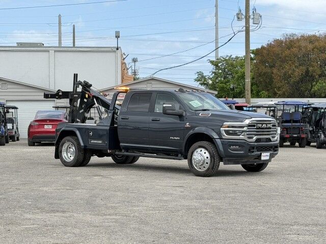 2025 Ram 5500 Laramie 4x4 Crew Cab Jerr-Dan MPL40 Dual Winch Standard Wrecker Truck Miami FL