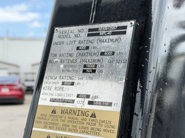 2025 Ram 5500 Laramie 4x4 Crew Cab Jerr-Dan MPL40 Dual Winch Standard Wrecker Truck Miami FL