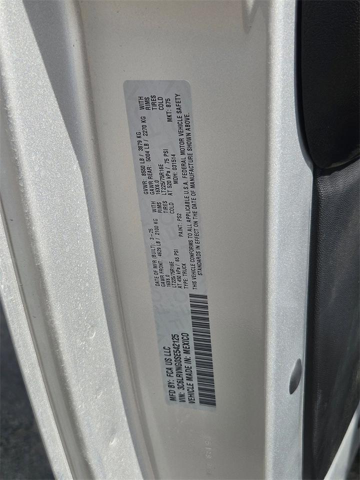 2025 Ram ProMaster 1500 Low Roof Gresham OR
