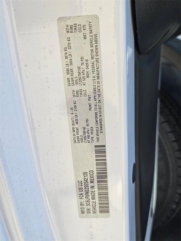 2025 Ram ProMaster 1500 Low Roof Gresham OR