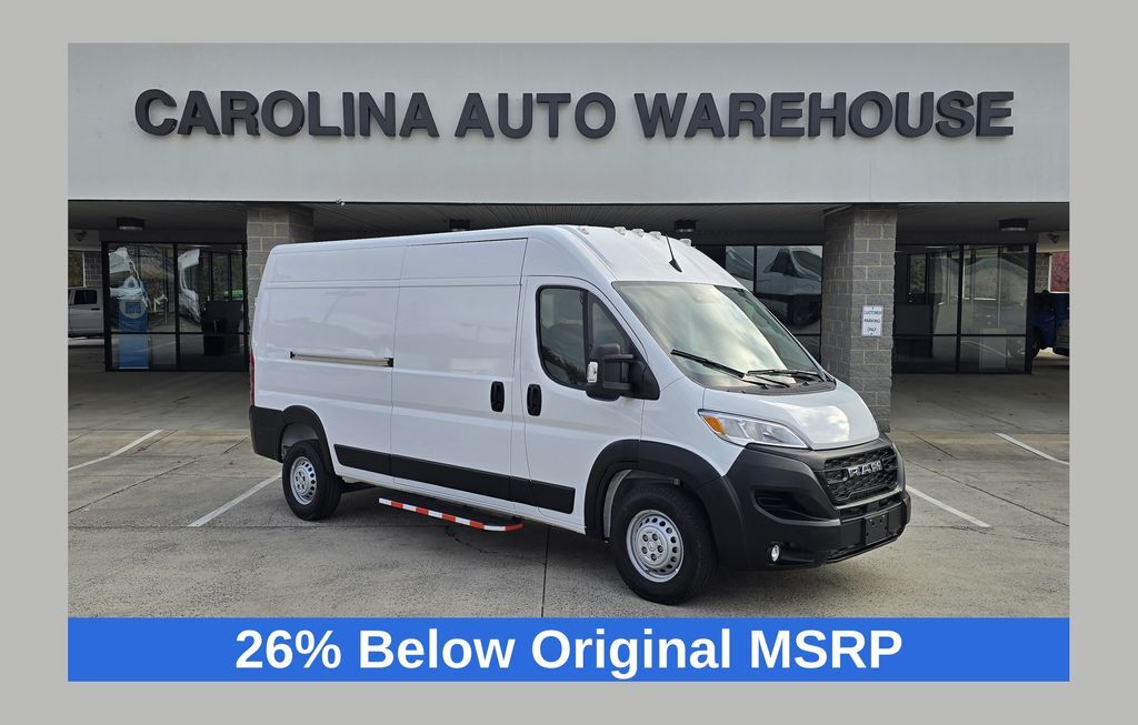 2025 Ram ProMaster 2500 High Roof 159wb w/Bulkhead and Cargo Wall Protection Upfit Concord NC