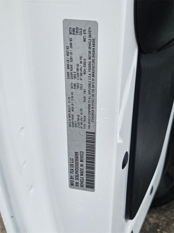 2025 Ram ProMaster 2500 High Roof Gresham OR