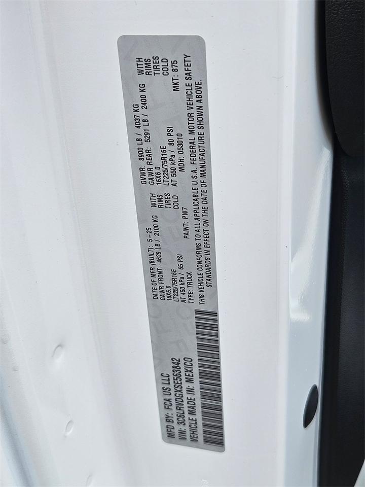 2025 Ram ProMaster 2500 High Roof Gresham OR