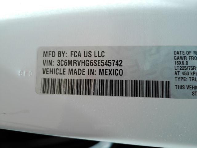 2025 Ram ProMaster 3500 Cargo Van Tradesman High Roof 159 WB w/Pass Seat Plano TX