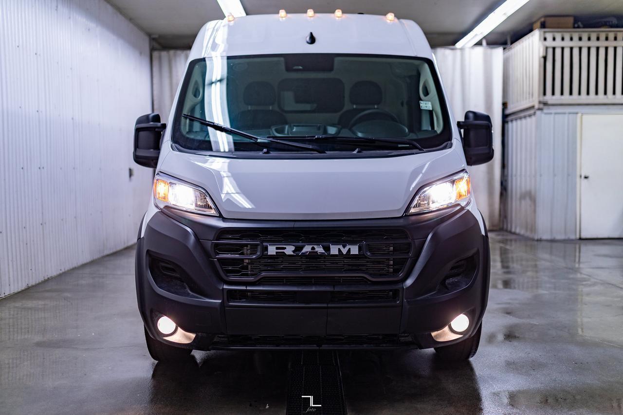 2025 Ram ProMaster 3500 Ext High Roof Cargo Van BCam Red Deer AB