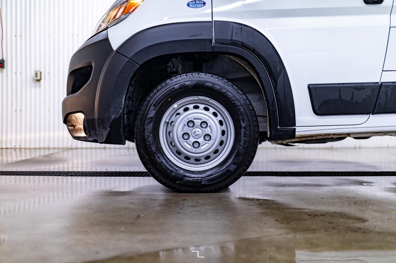 2025 Ram ProMaster 3500 Ext High Roof Cargo Van BCam Red Deer AB