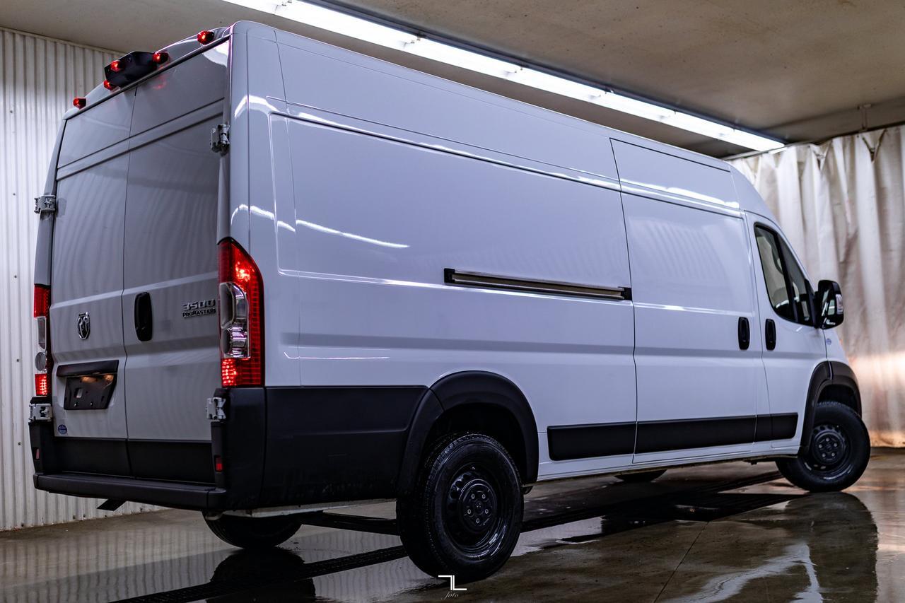 2025 Ram ProMaster 3500 Ext High Roof Cargo Van BCam Red Deer AB