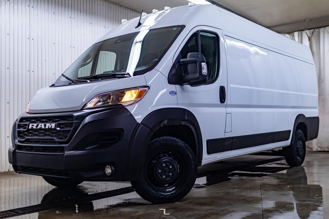 2025 Ram ProMaster 3500 Ext High Roof Cargo Van BCam Red Deer AB