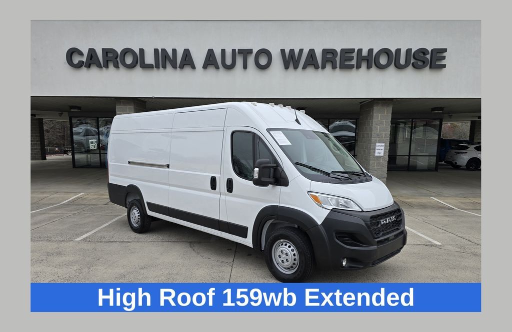 2025 Ram ProMaster 3500 High Roof 159WB EXT Adaptive Cruise Stop & Go Concord NC
