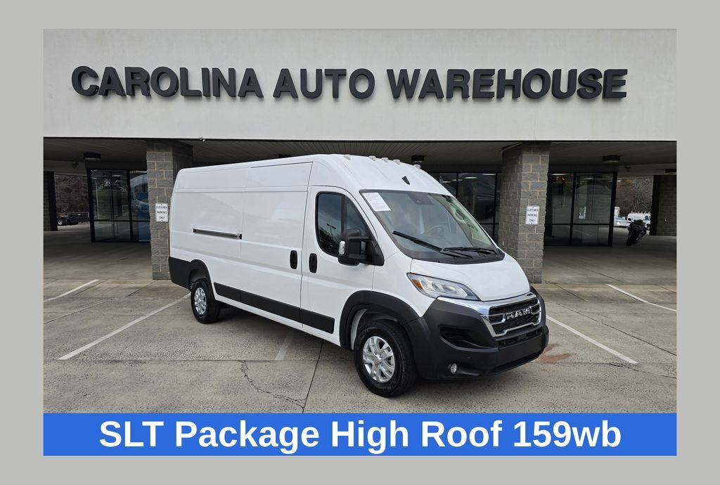 2025 Ram ProMaster 3500 High Roof 159WB EXT SLT W/Safety Group and Adaptive Cruise S Concord NC