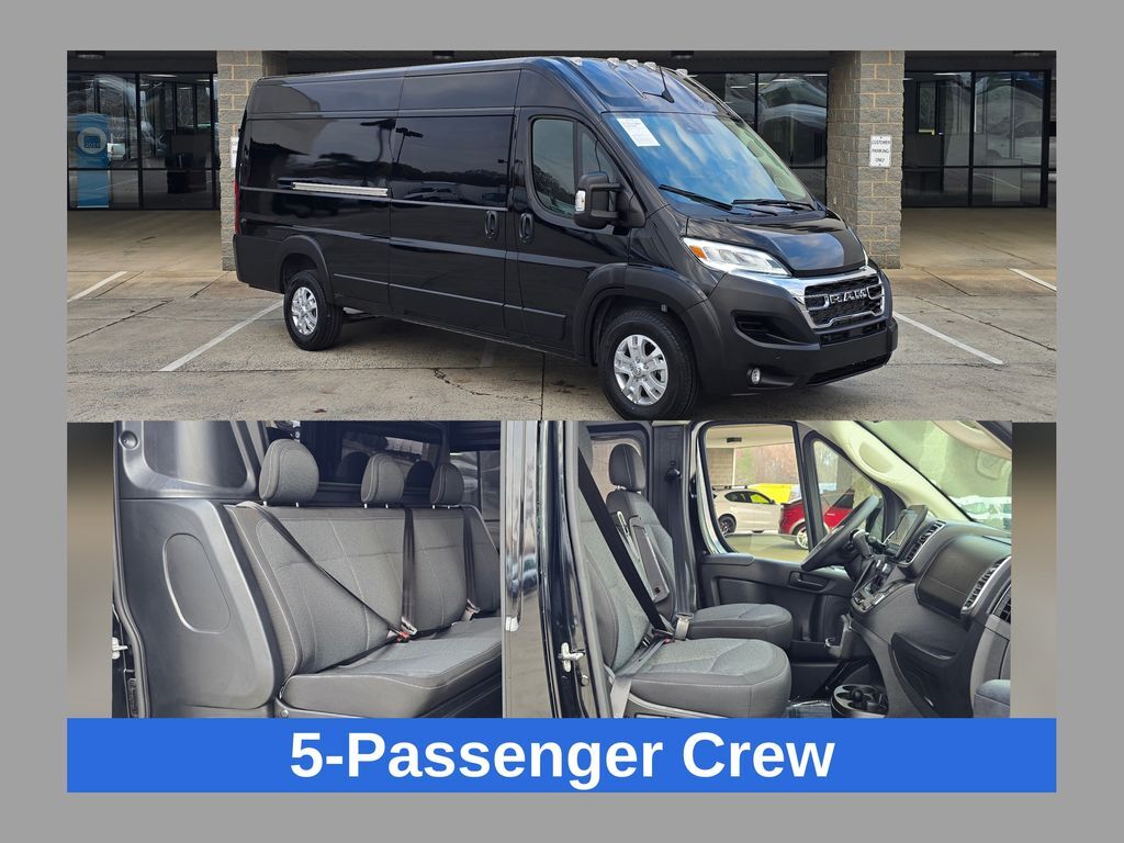 2025 Ram ProMaster 3500 High Roof 159wb Extended SLT 5-Passenger Crew Concord NC