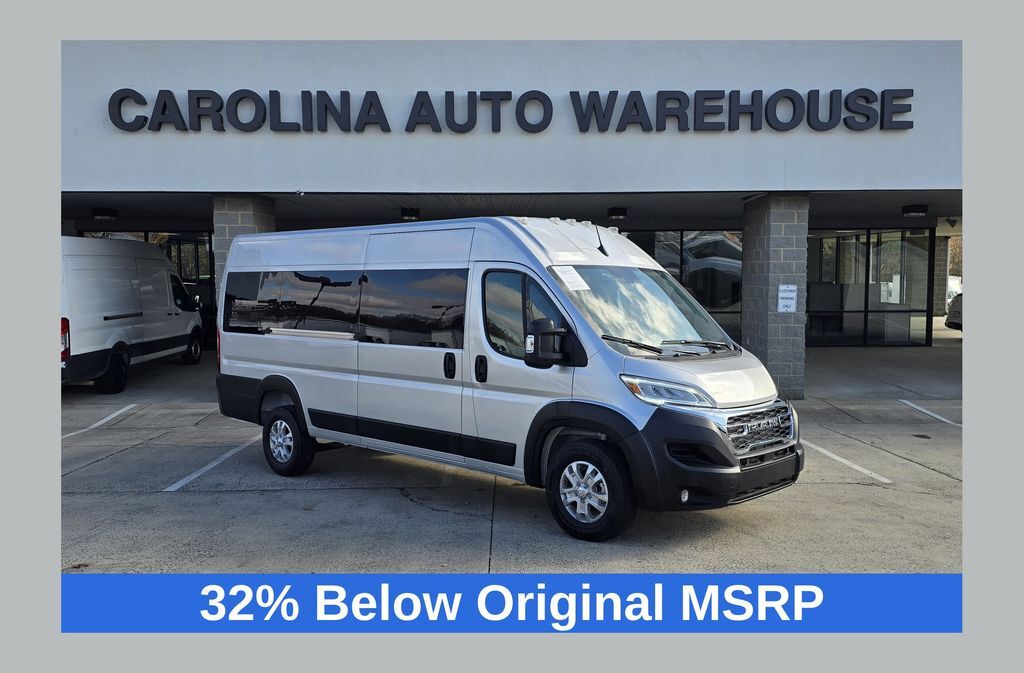 2025 Ram ProMaster 3500 Window Van High Roof 159WB EXT W/SLT Plus Package Concord NC