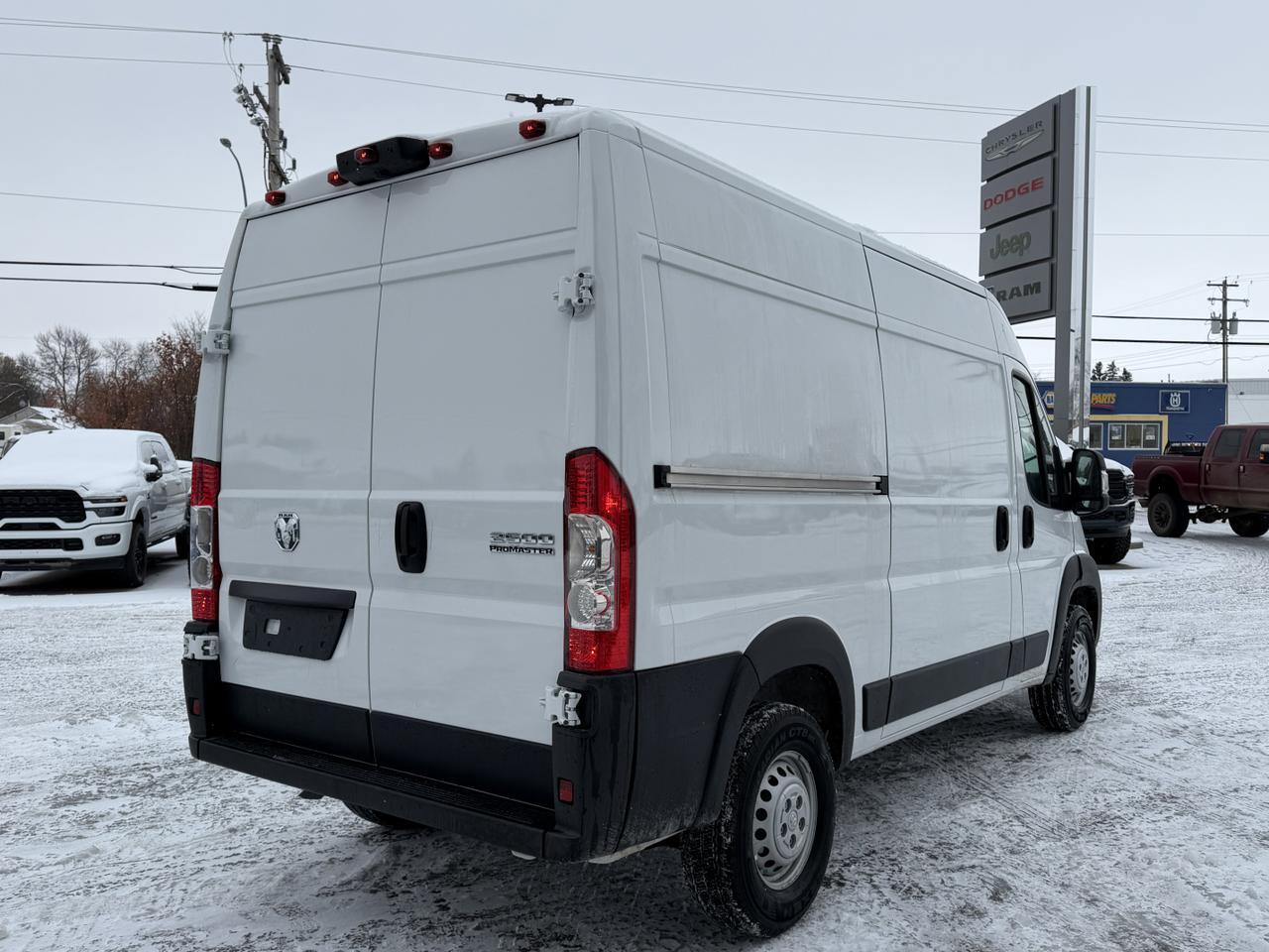 2025 Ram ProMaster Cargo Van 2500 Tradesman FWD High Roof | V6 | Backup Camera | Remote Keyless Entry Redwater AB