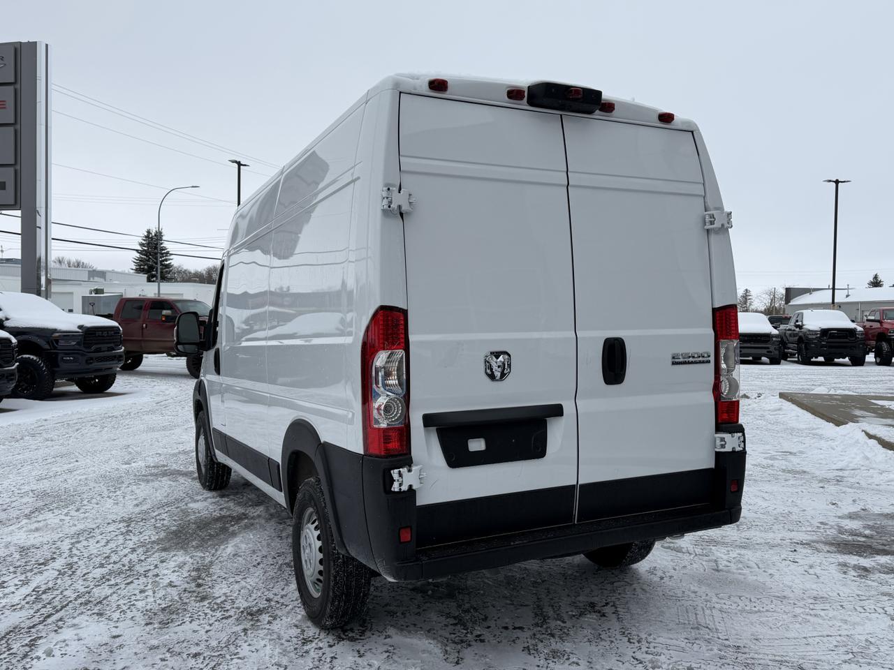 2025 Ram ProMaster Cargo Van 2500 Tradesman FWD High Roof | V6 | Backup Camera | Remote Keyless Entry Redwater AB