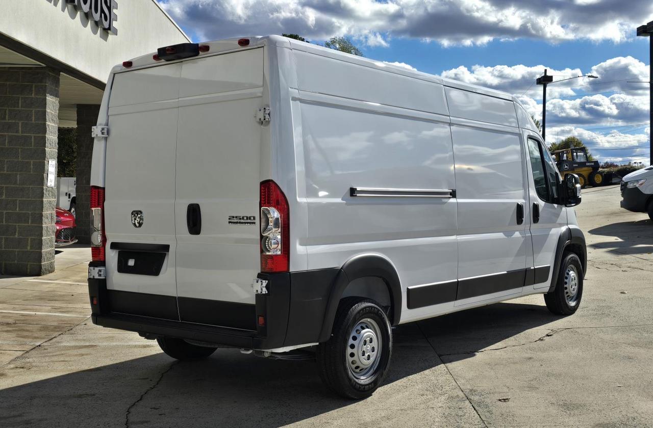 2025 Ram ProMaster Cargo Van 2500 Tradesman High-Roof 159WB W/Bulkhead and Adaptive Cruise Stop &amp; Go Concord NC