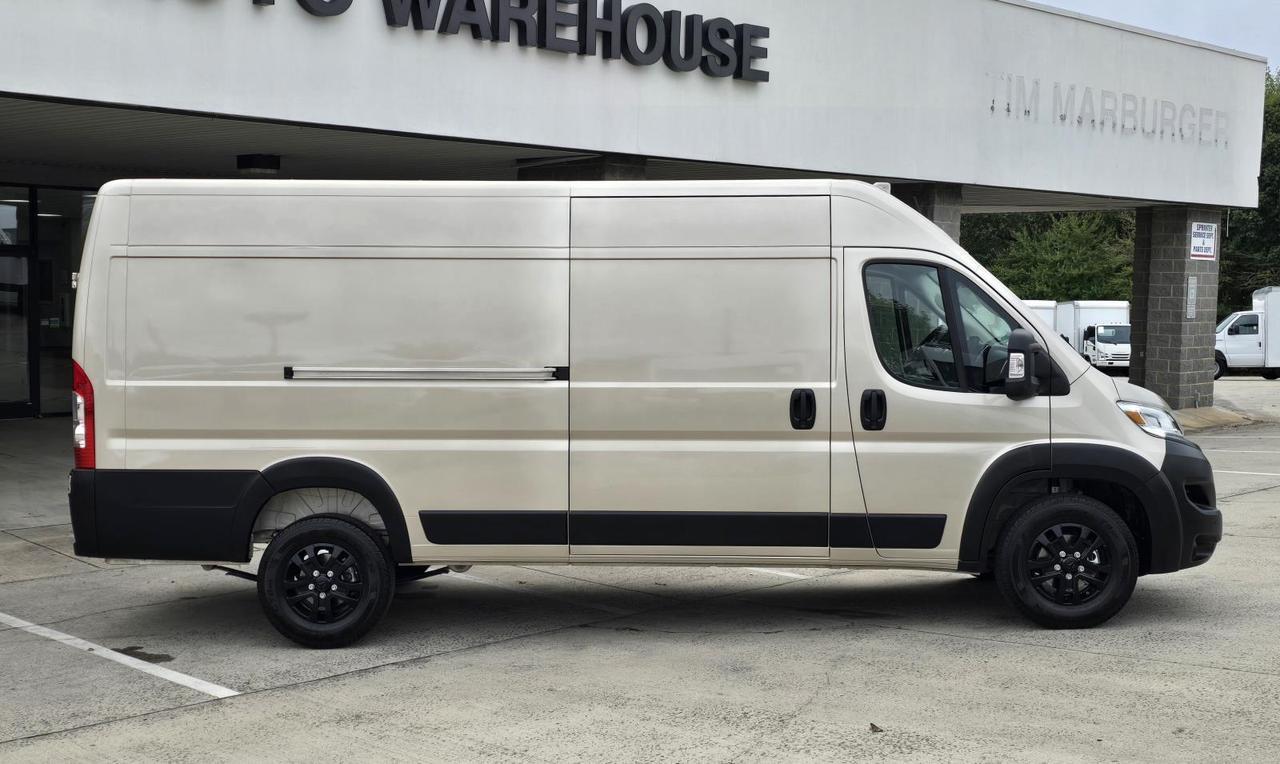 2025 Ram ProMaster Cargo Van 3500 SLT High Roof 159WB EXT W/Swivel Leather Seats and Premium Convenience Group Concord NC